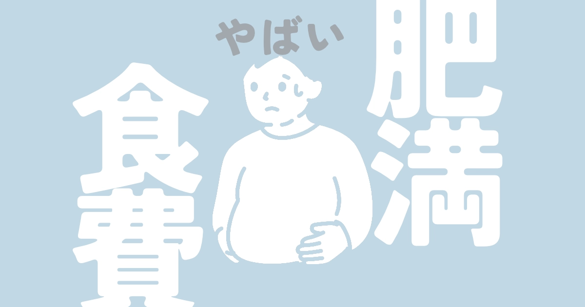 昼飯代・食費・肥満…。