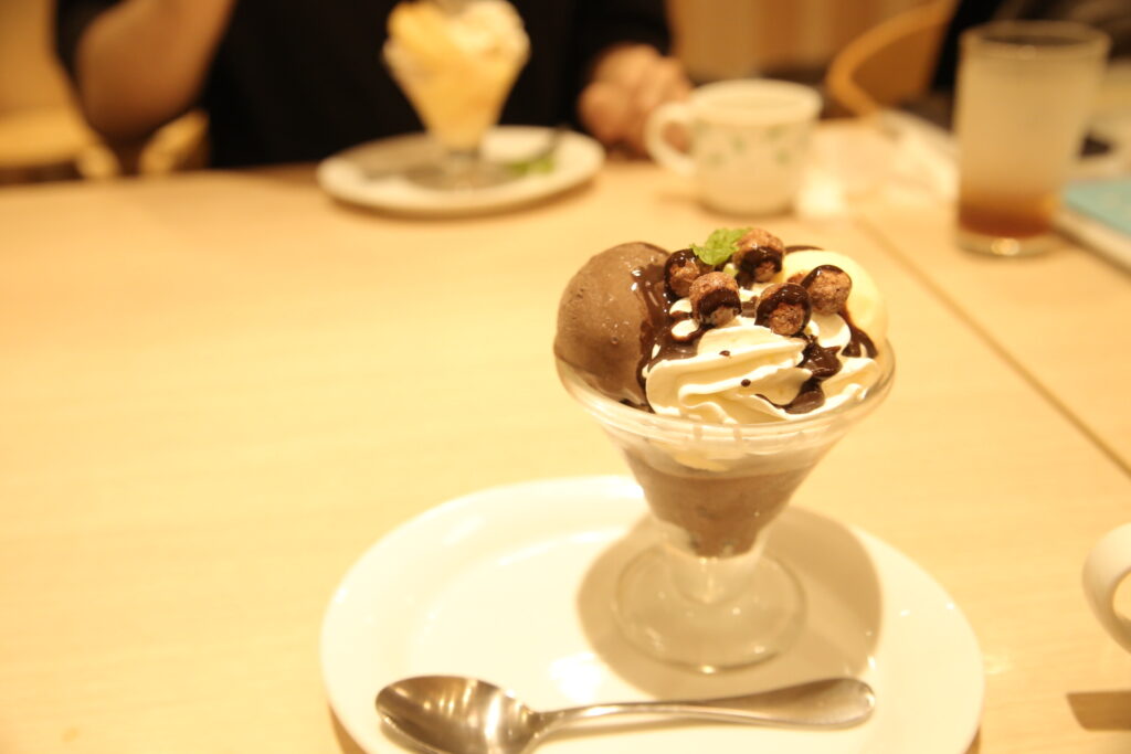 canon 6Dで撮影したパフェ